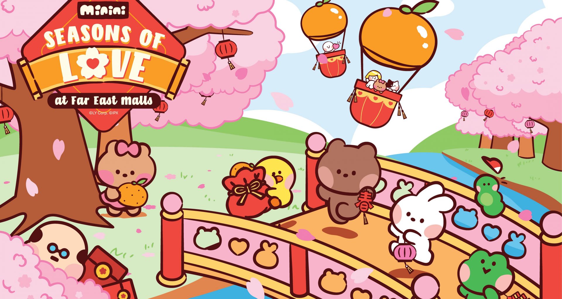 Celebrate “Seasons of Love” This Lunar New Year with Far East Malls and LINE FRIENDS minini - Alvinology