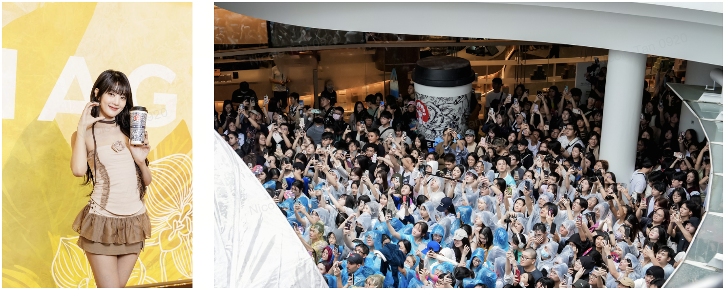 CHAGEE Opens VivoCity Flagship Store with K-pop Star MINNIE of (G)I-DLE - Alvinology