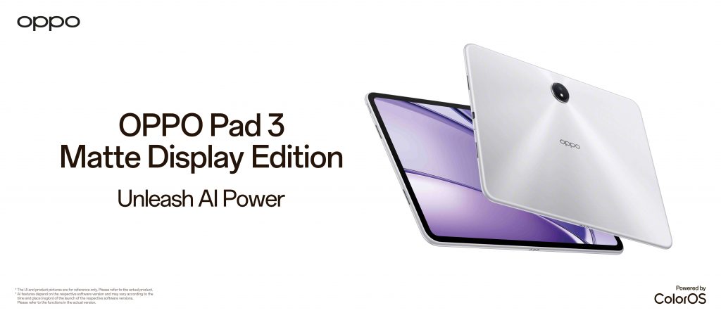 OPPO Pad 3 Matte Display Edition: A Tablet for Productivity and Entertainment - Alvinology