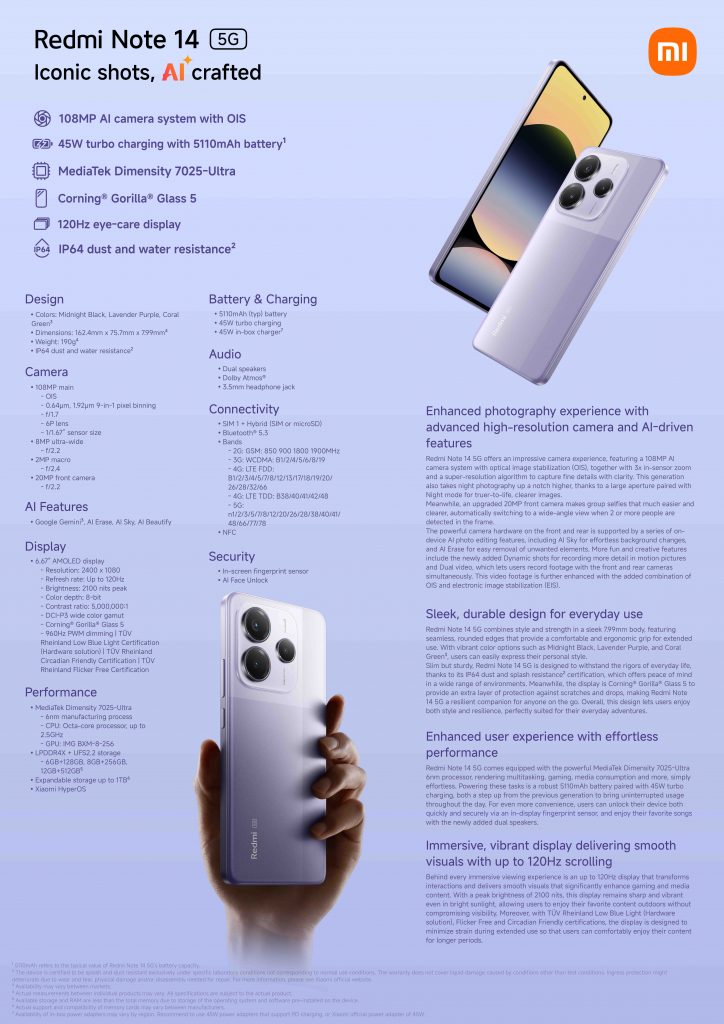 Xiaomi Launches Redmi Note 14 Series in Singapore: A Perfect Blend of Photography, Durability, and Performance Xiaomi Launches Redmi Note 14 Series in Singapore: A Perfect Blend of Photography, Durability, and Performance - Alvinology
