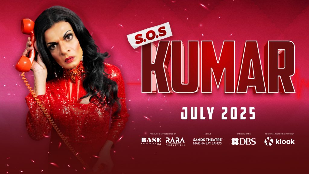 S.O.S. Kumar: Comedy Royalty Returns for SG60 at Sands Theatre, Marina Bay Sands - Alvinology