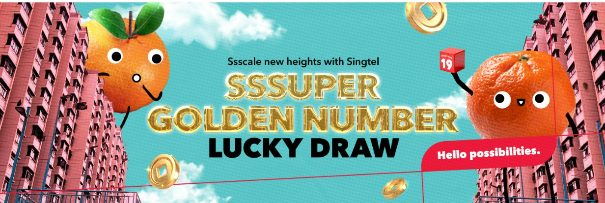Singtel Revives the Golden Number Draw with Over $18,000 in Prizes This Lunar New Year - Alvinology
