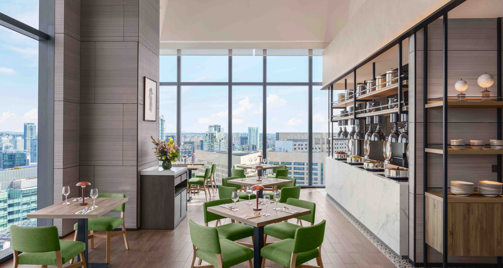Sky22 at Courtyard by Marriott Singapore Novena Reopens with a Fresh Look and Enhanced Menus - Alvinology
