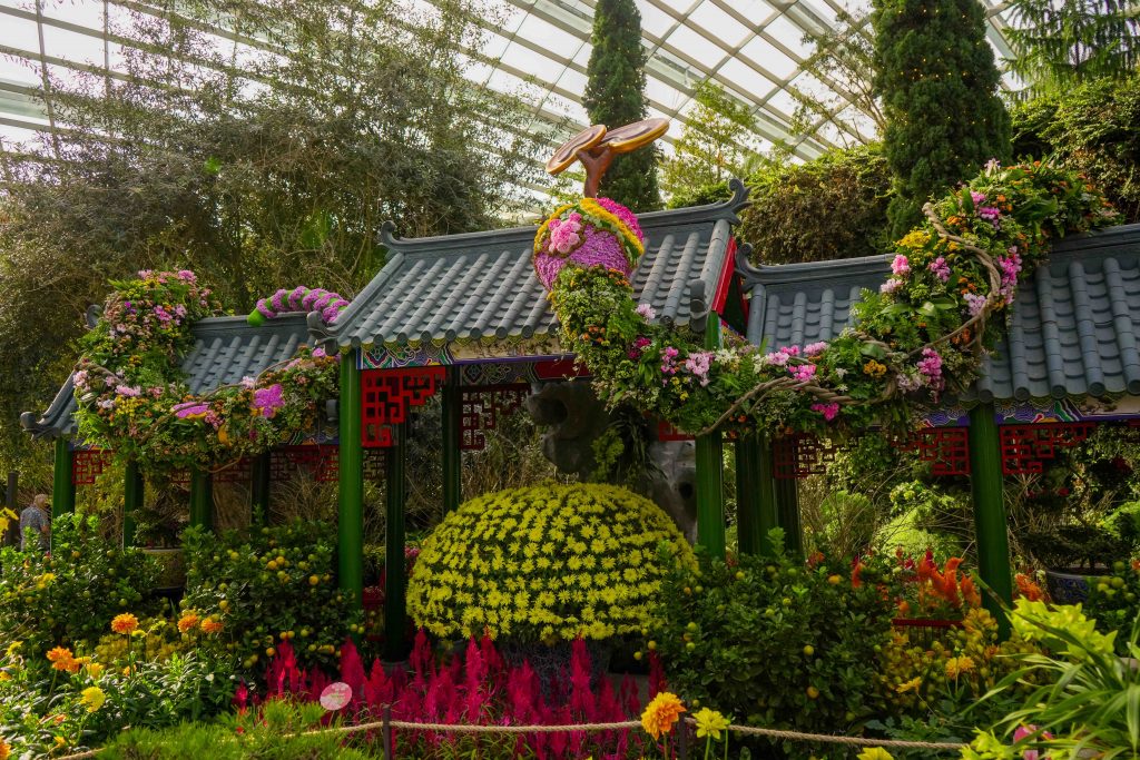 Gardens by the Bay Welcomes the Year with Majestic Floral Display Featuring Madam White Snake - Alvinology