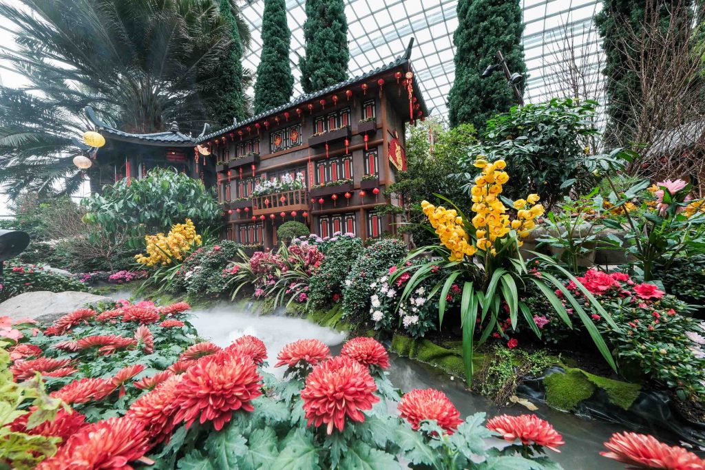 Gardens by the Bay Welcomes the Year with Majestic Floral Display Featuring Madam White Snake - Alvinology