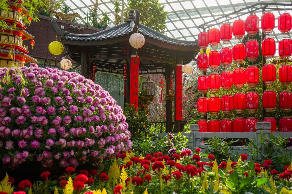 Gardens by the Bay Welcomes the Year with Majestic Floral Display Featuring Madam White Snake - Alvinology