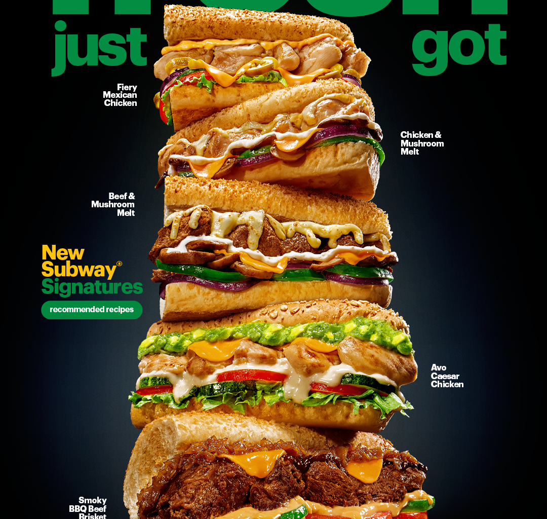 Subway Singapore Unveils Five Signature Subs and New Nachos Options for 2025 - Alvinology