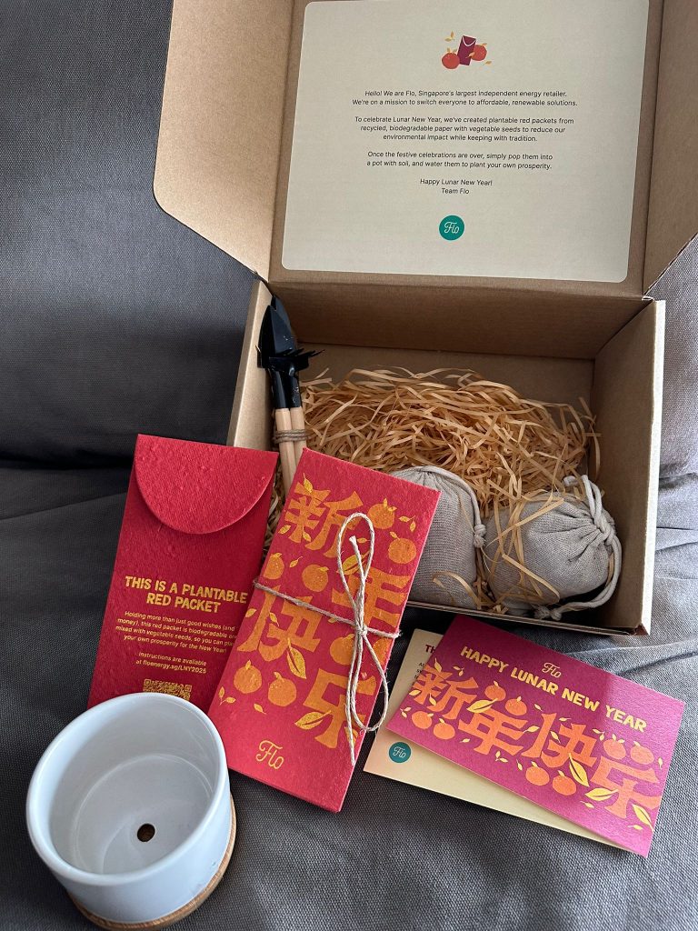 Plant Prosperity This Lunar New Year with Flo’s Plantable Red Packets - Alvinology