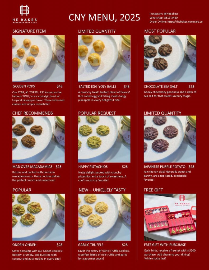 [#SupportLocal] He Bakes CNY Cookies: Homemade with Love for Your Festive Celebrations - Alvinology