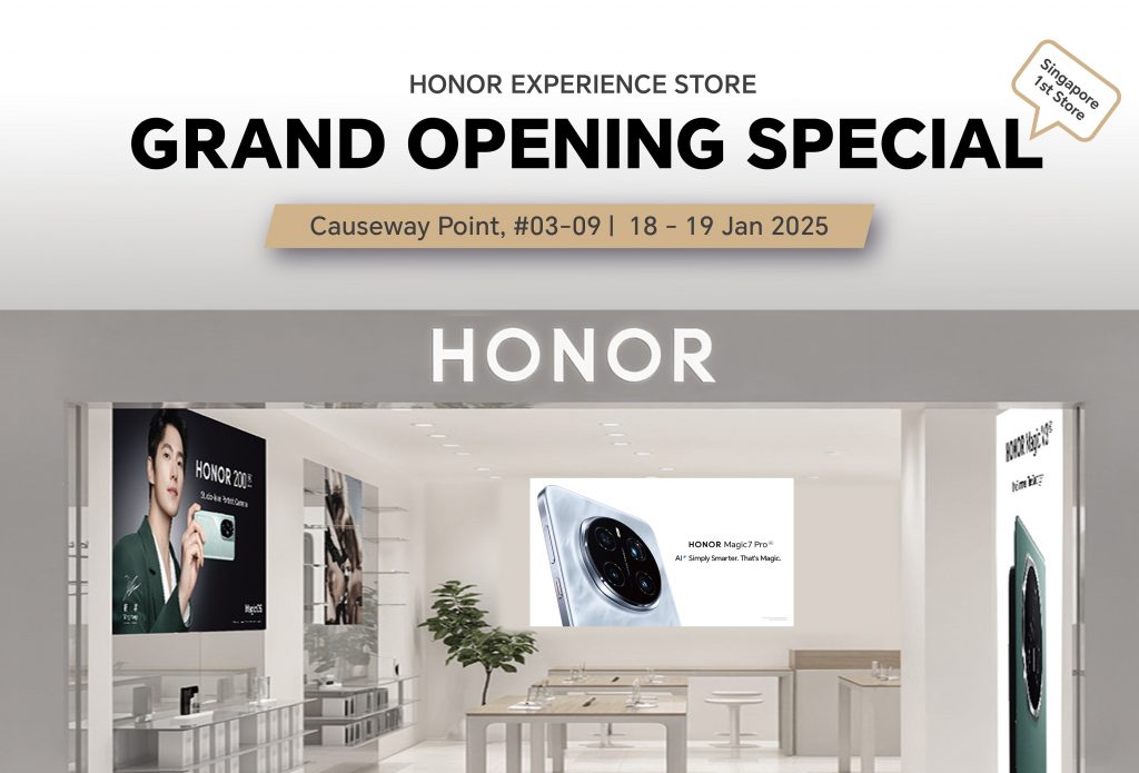 HONOR Unveils New Experience Store with Exclusive Roadshow at Causeway Point - Alvinology