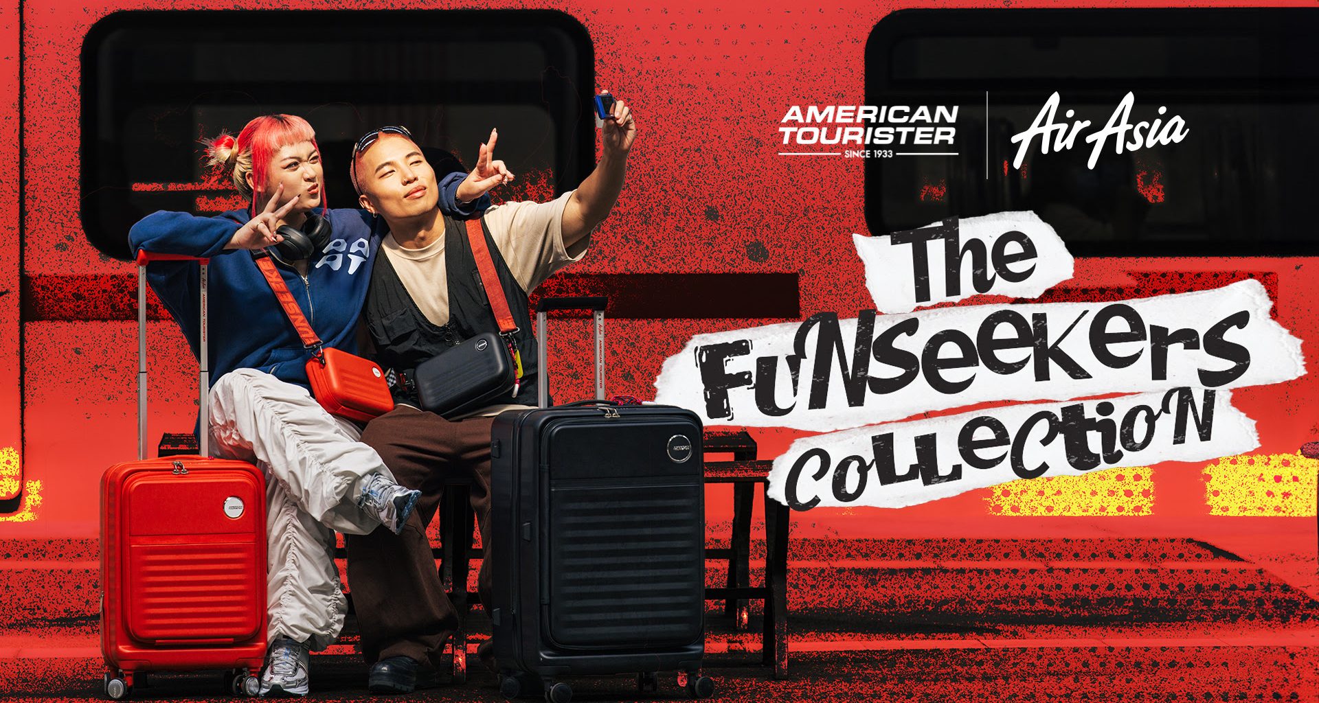 Unleash Your Wanderlust: American Tourister and AirAsia Launch The Funseekers Collection - Alvinology