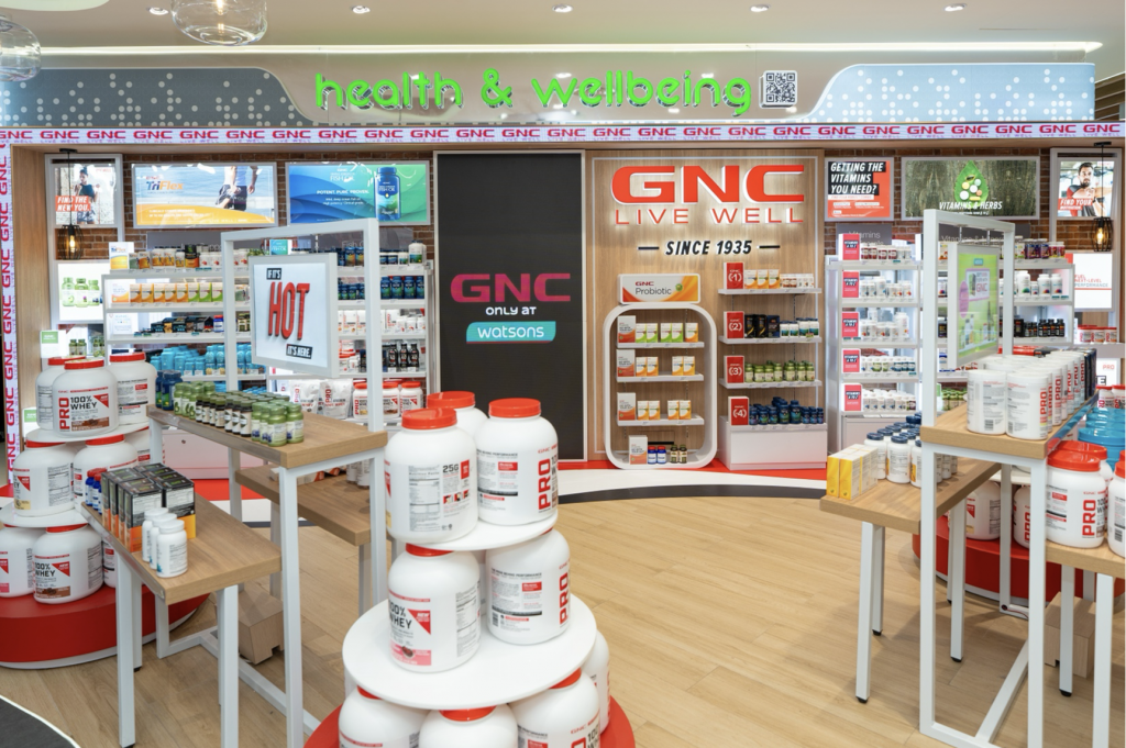 Watsons Reopens Flagship Store at Takashimaya with First GNC Store-Within-a-Store - Alvinology