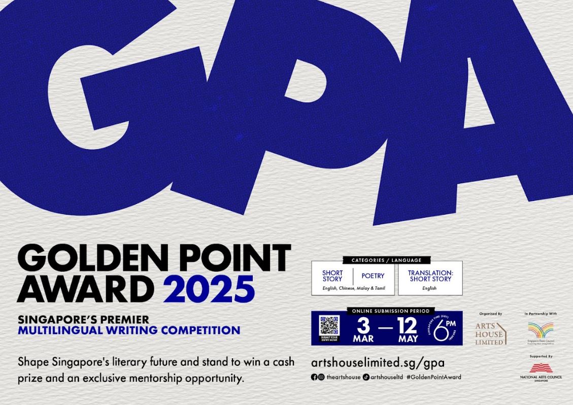 Golden Point Award 2025: Calling Singapore’s Next Generation of Writers - Alvinology