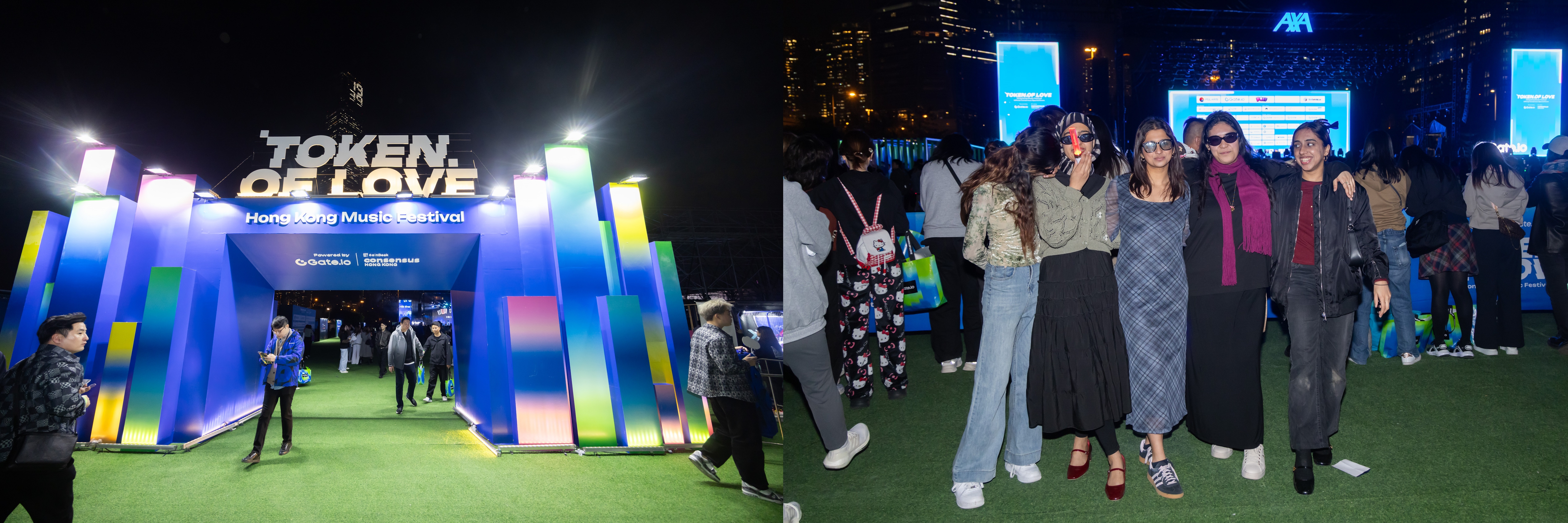 World-leading Crypto Event Launches APAC’s Largest Debut with Consensus Hong Kong 2025 The party continued at the electrifying Token of Love Hong Kong Music Festival at AXA Wonderland, a musical experience that debuted in Hong Kong in February headlining global artists and top 100 DJs, uniting music lovers, innovators and leading Web3 brands.