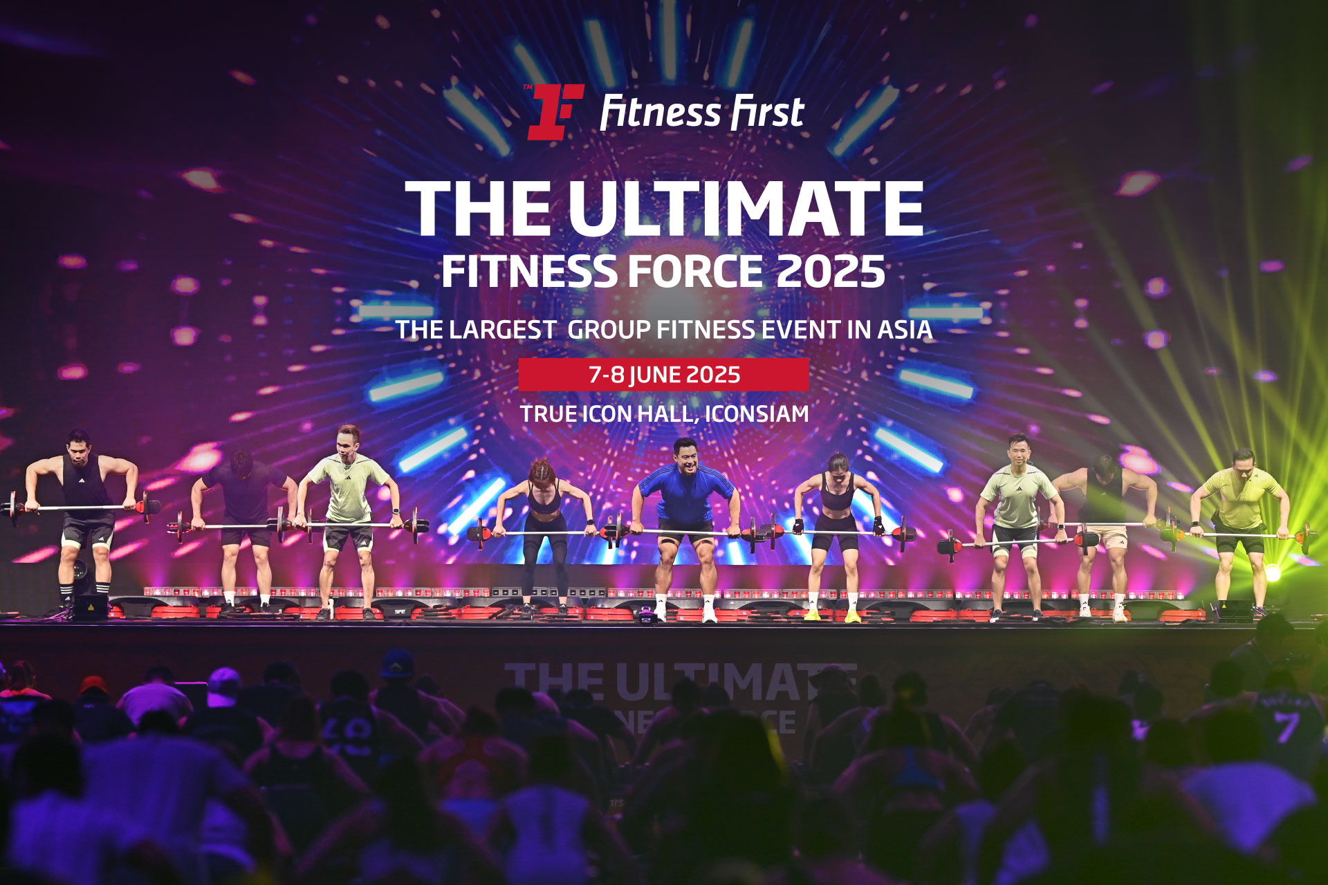 Fitness First is ready to feature Asia’s Biggest Group Fitness Festival Returns! TUFF 2025 Fitness First Thailand presents The Ultimate Fitness Force 2025, a premier fitness event on 7-8 June 2025 at True Icon Hall, ICONSIAM, uniting enthusiasts and top instructors for an unparalleled workout experience.