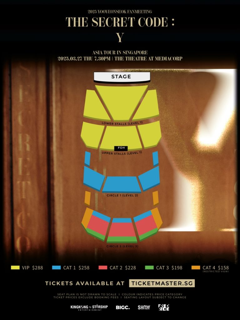 K-Drama Star Yoo Yeon Seok to Hold First-Ever Singapore Fan Meeting on 27 March 2025 - Alvinology