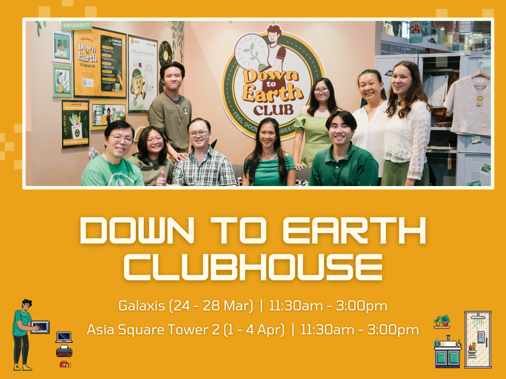 Celebrate Earth Day with CapitaLand’s “Let’s Get Down to Earth” Campaign - Alvinology