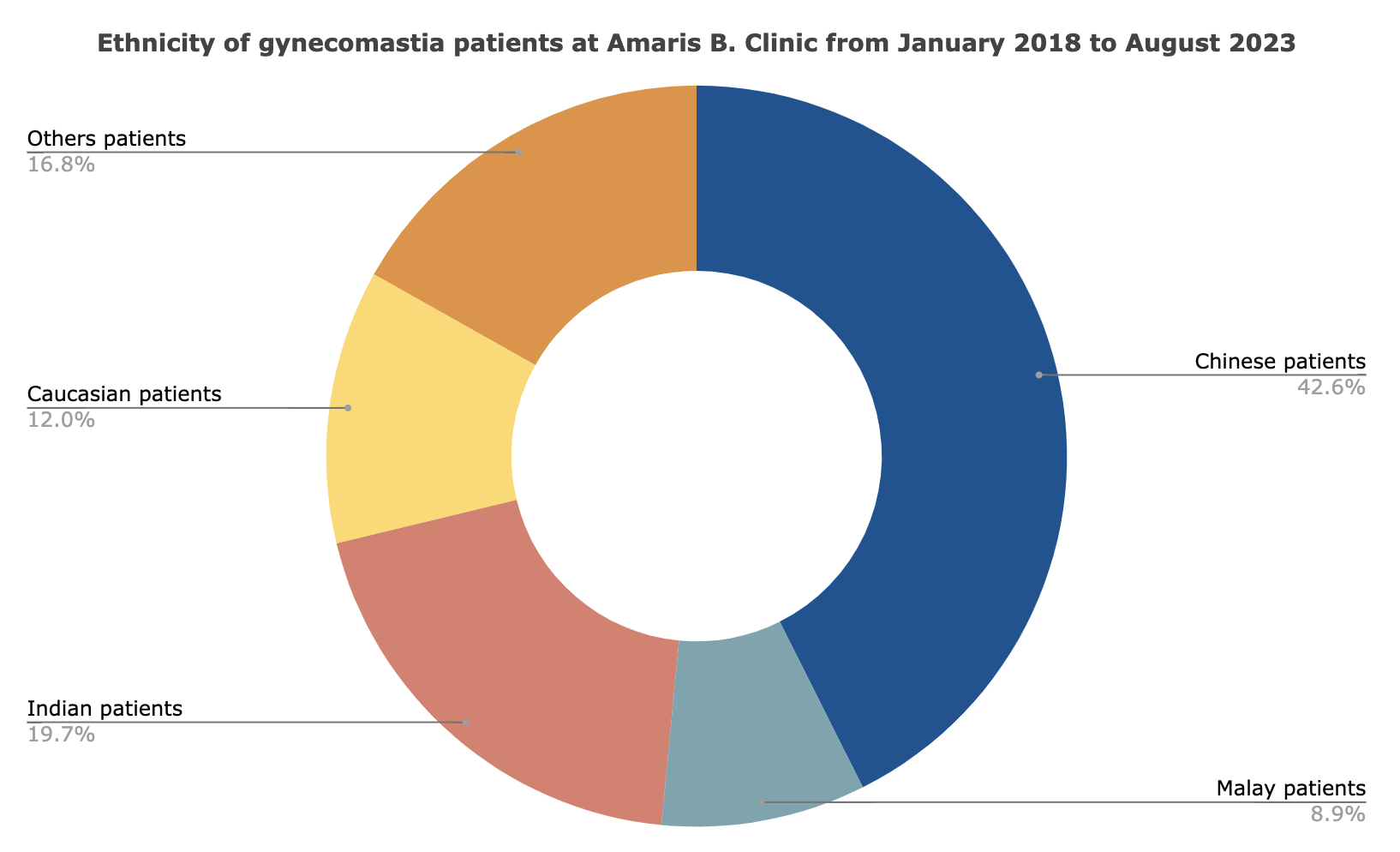 Gynecomastia Affects All Ethnic Groups in Singapore, Amaris B. Clinic Study Reveals Ethnicity of gynecomastia patients at Amaris B. Clinic from January 2018 to December 2024