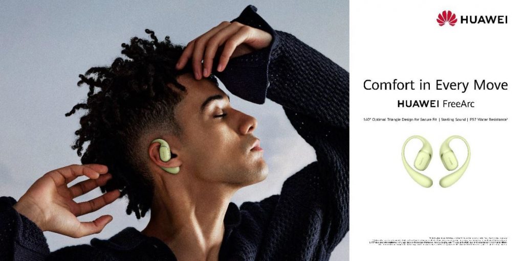 HUAWEI FreeArc: The First Open-Ear Earbuds with Earhooks for Active Lifestyles - Alvinology