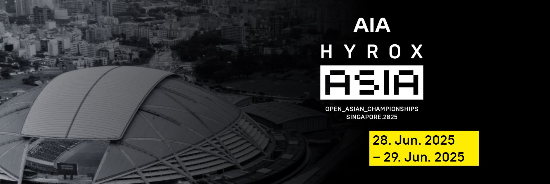 AIA Singapore Partners with HYROX Singapore for the AIA HYROX Open Asian Championships 2025 - Alvinology