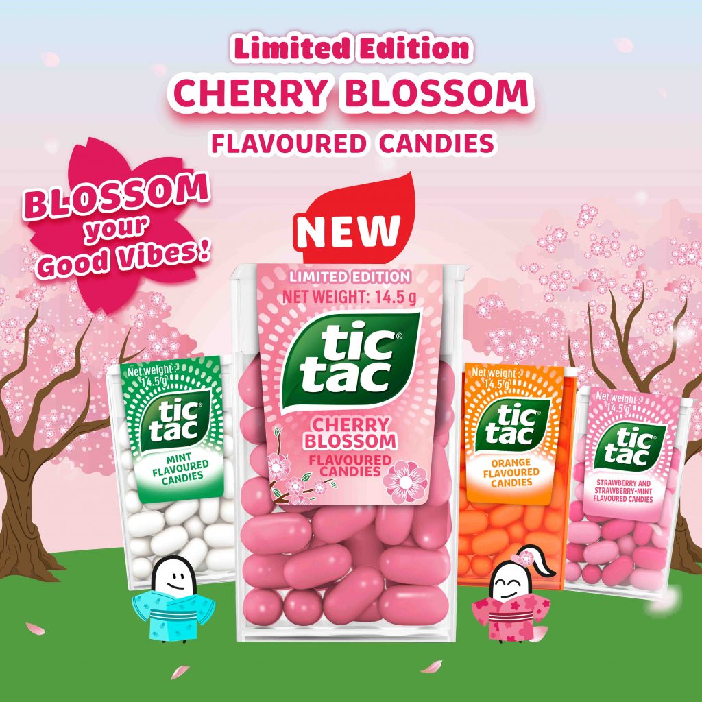Celebrate Sakura Season with Tic Tac’s New Cherry Blossom Edition - Alvinology
