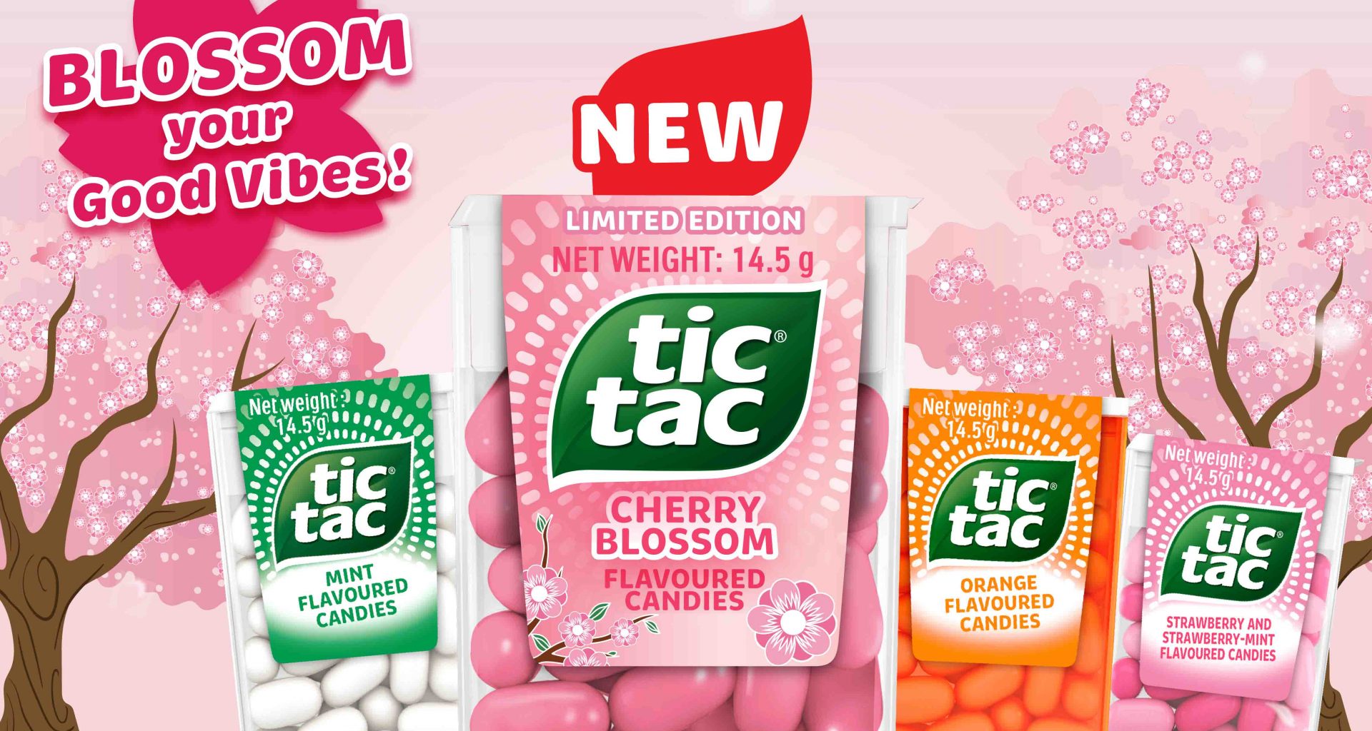 Celebrate Sakura Season with Tic Tac’s New Cherry Blossom Edition - Alvinology