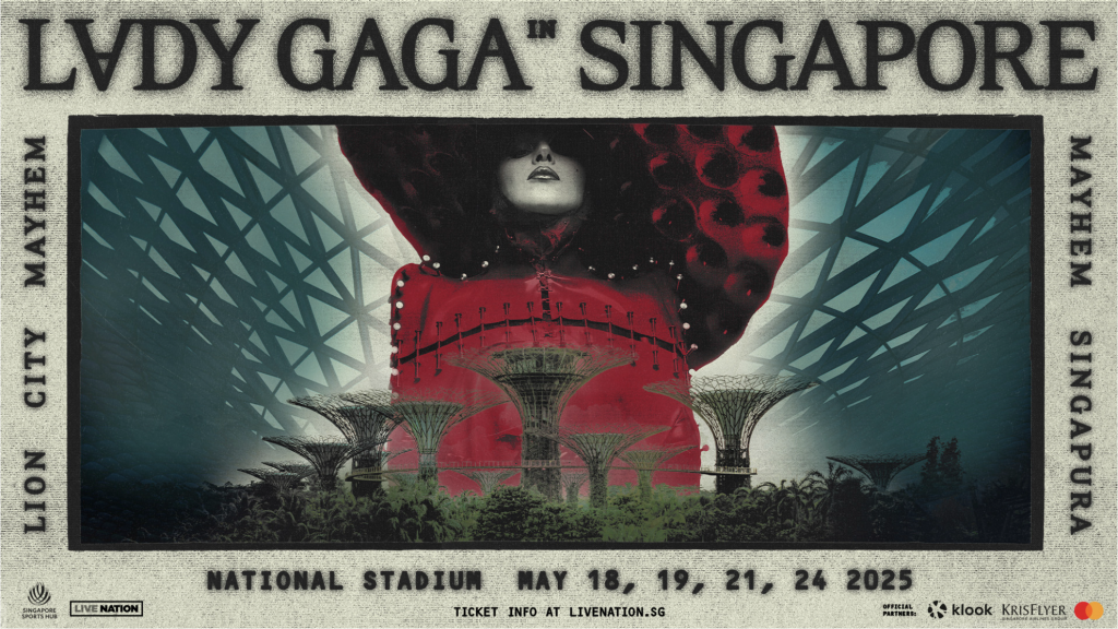 Lady Gaga Set to Light Up Singapore with Exclusive Four-Night Concert at National Stadium - Alvinology