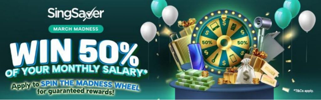 SingSaver Marks 10 Years with Biggest-Ever #MarchMadness Giveaway - Alvinology