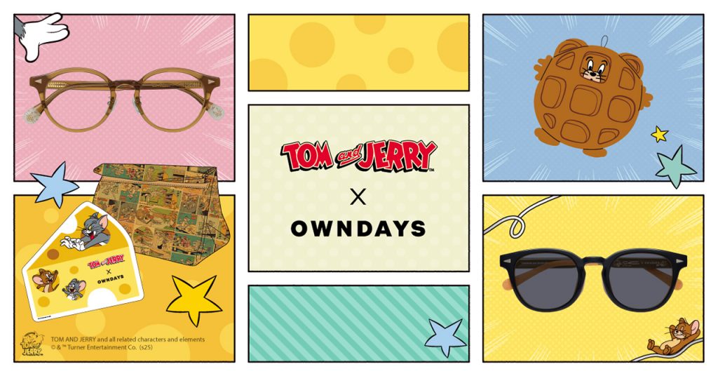 Tom and Jerry x OWNDAYS: A Retro Eyewear Collection Full of Mischief - Alvinology