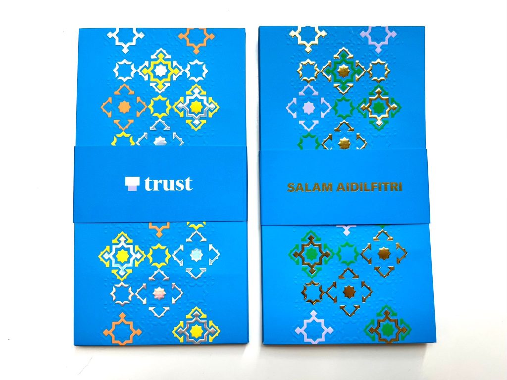 Celebrate Raya Traditions with Trust's Exclusive Songket-Inspired Packets - Alvinology