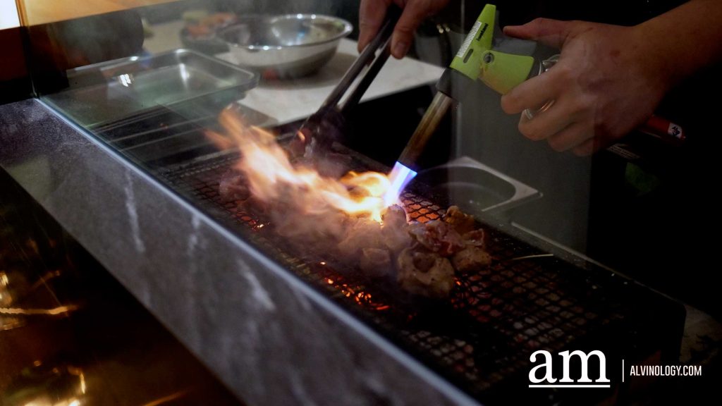 [Review] Equatorial SG: Modern Pan-Asian Cuisine Presented in an Open Binchotan and Hay Kitchen - Alvinology