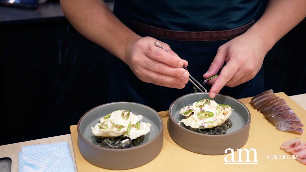 [Review] Equatorial SG: Modern Pan-Asian Cuisine Presented in an Open Binchotan and Hay Kitchen - Alvinology