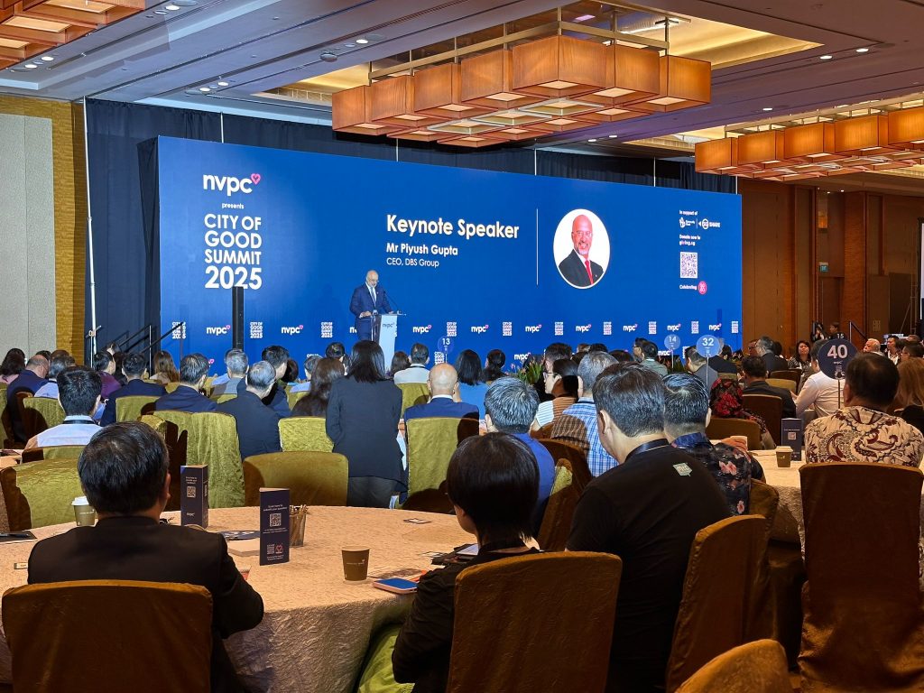 NVPC Strengthens Giving Efforts in Support of SG60 at City of Good Summit 2025 - Alvinology