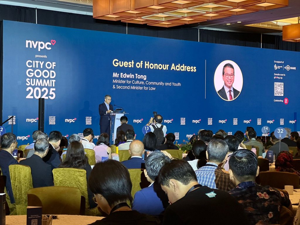 NVPC Strengthens Giving Efforts in Support of SG60 at City of Good Summit 2025 - Alvinology