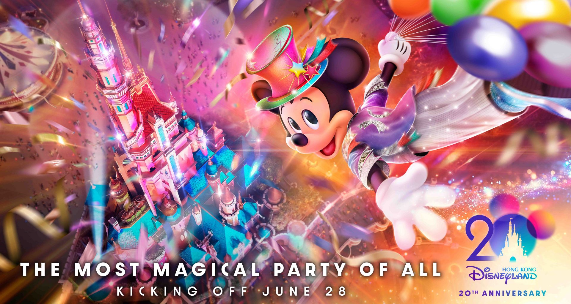 Hong Kong Disneyland Celebrates 20 Years of Magic with the Ultimate Party Kicking Off June 28 - Alvinology