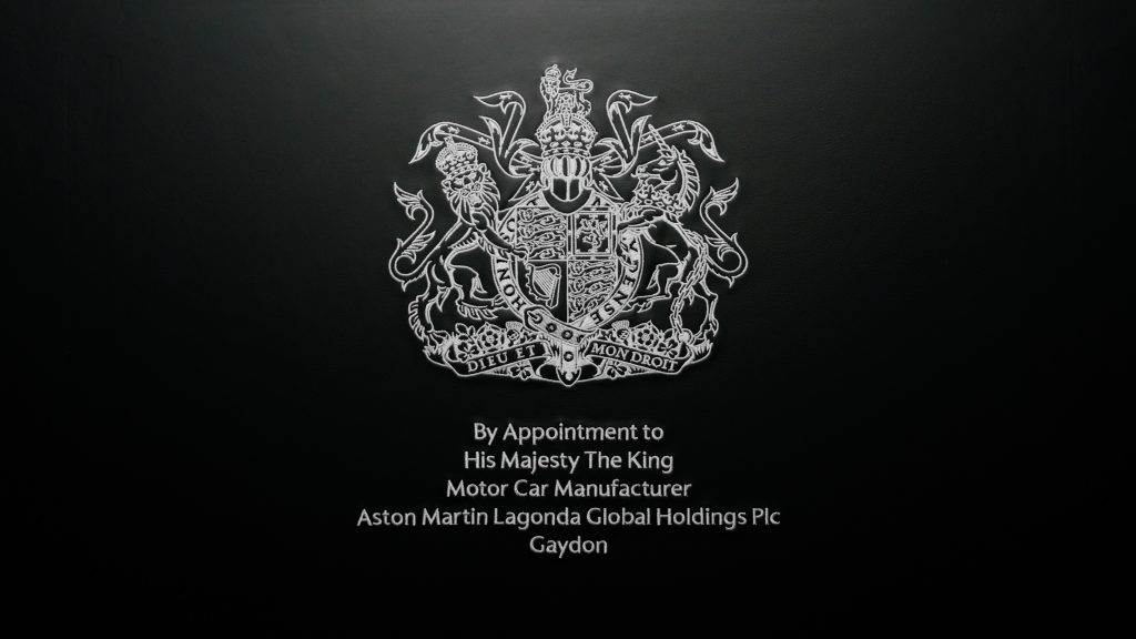 Aston Martin Receives Royal Warrant from King Charles III, Marking a Historic First - Alvinology
