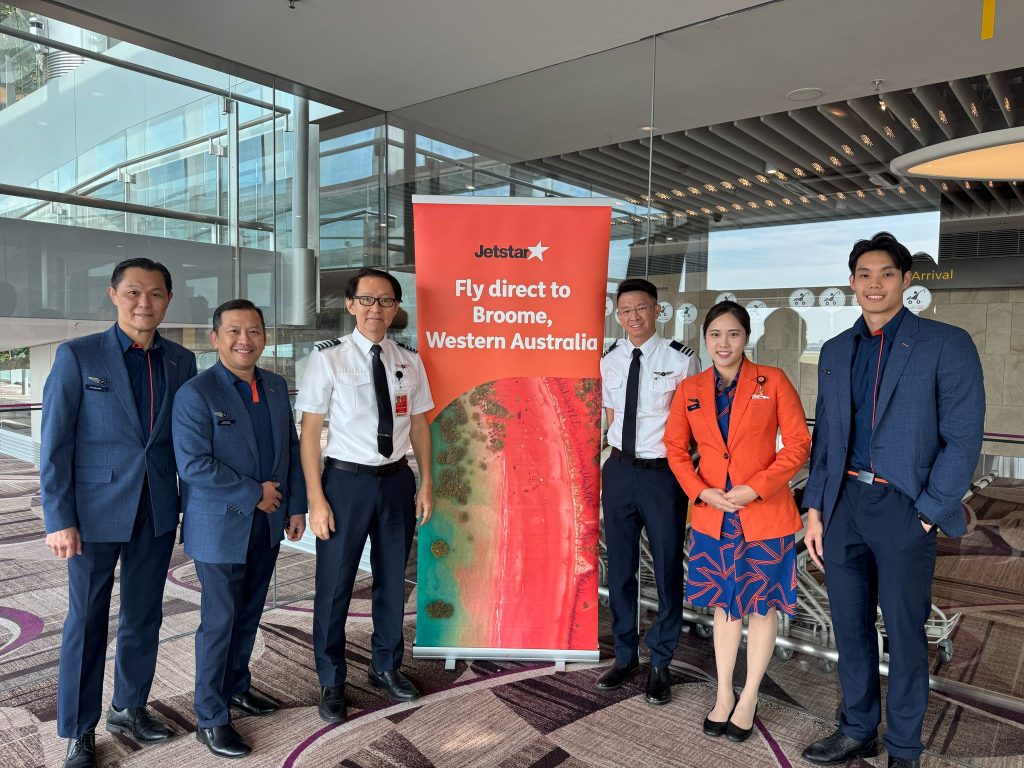 Jetstar Asia Resumes Seasonal Flights Between Singapore and Broome - Alvinology