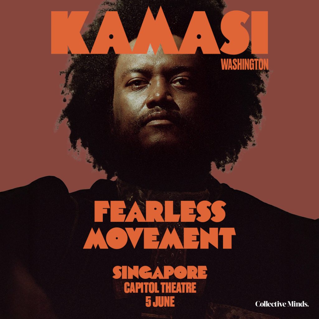 Kamasi Washington Returns to Singapore with Fearless Movement Asia Tour This June - Alvinology