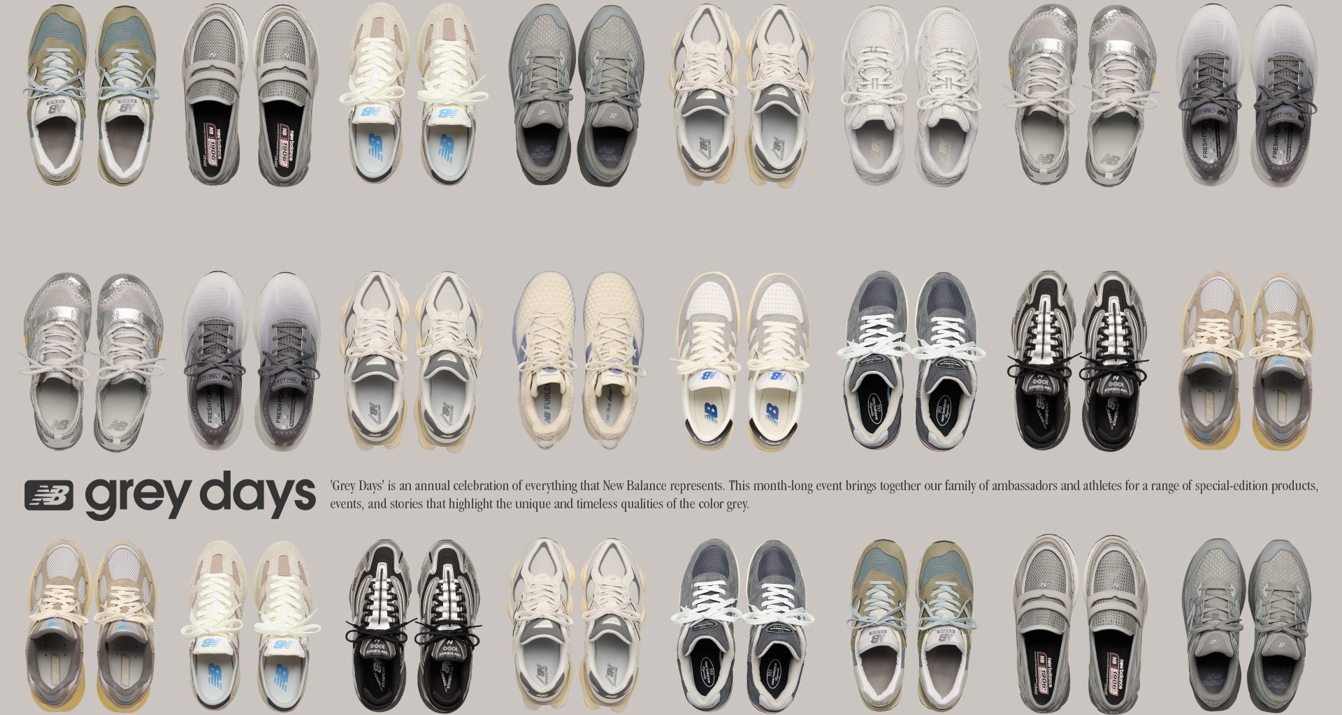 New Balance Launches Grey Days 2025: A Bold Celebration of an Iconic Colour - Alvinology