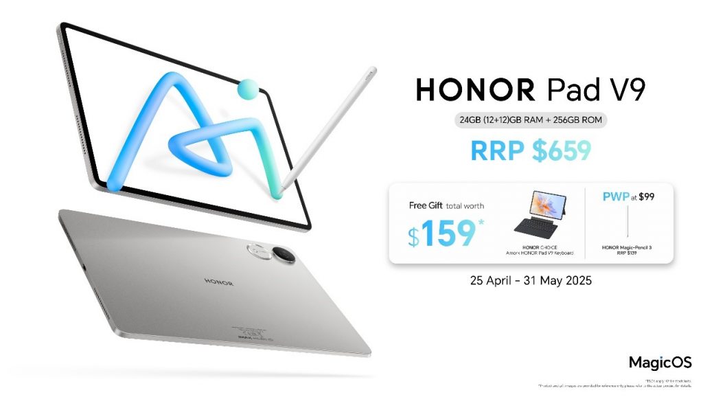 HONOR Launches Feature-Packed HONOR 400 Lite, Pad X9a, and Pad V9 in Singapore - Alvinology