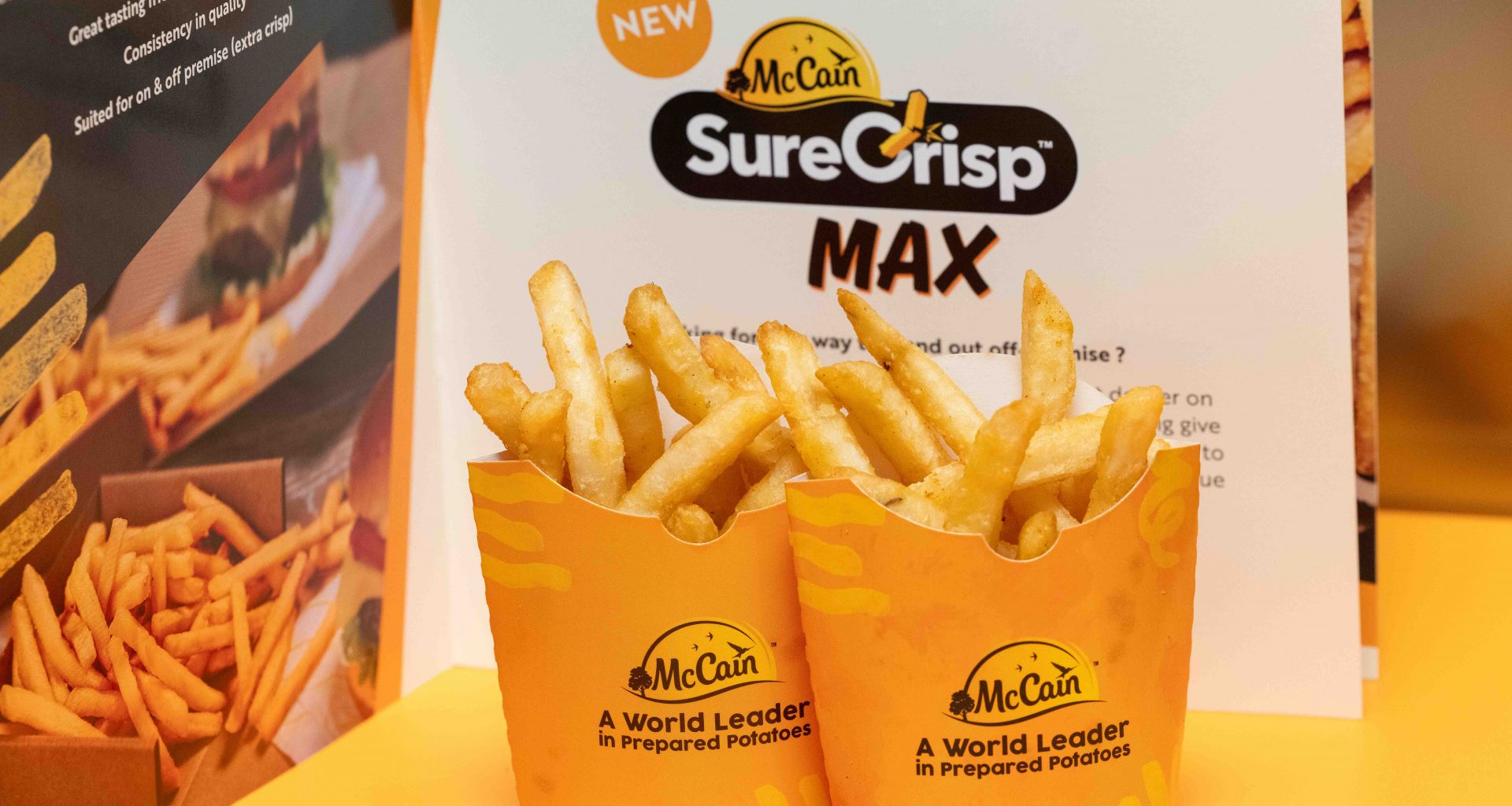 McCain Foods Unveils SureCrisp Max at FHA 2025, Redefining Crispy Standards for Food Delivery - Alvinology