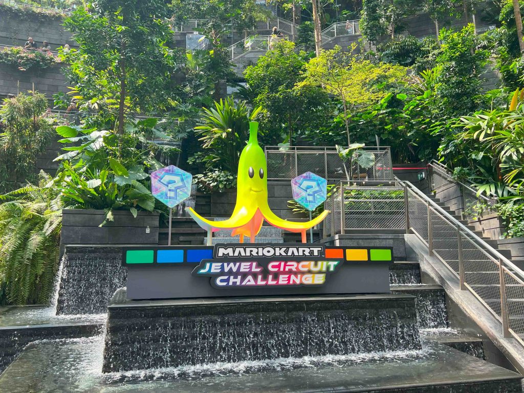 Start Your Engines: Mario Kart Takes Over Jewel Changi Airport with Southeast Asia’s First Themed Installations - Alvinology