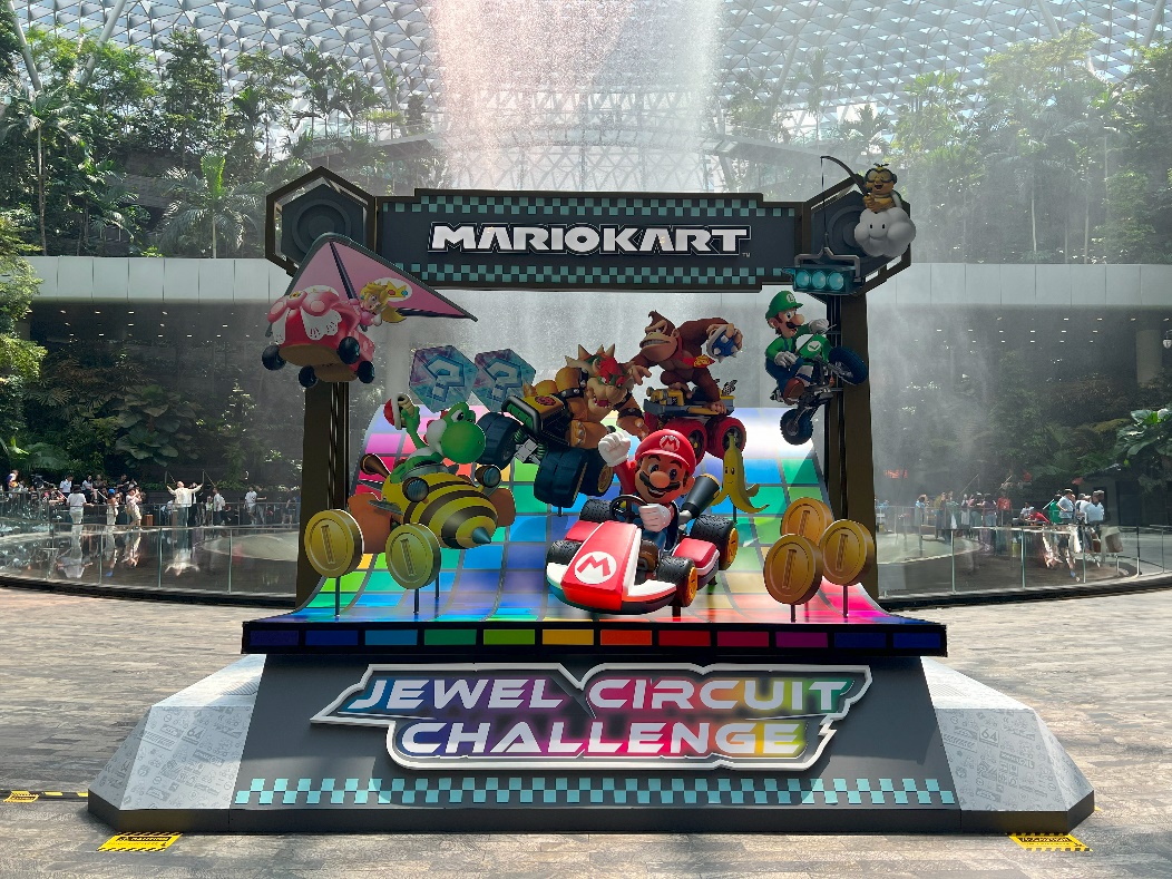 Start Your Engines: Mario Kart Takes Over Jewel Changi Airport with Southeast Asia’s First Themed Installations - Alvinology