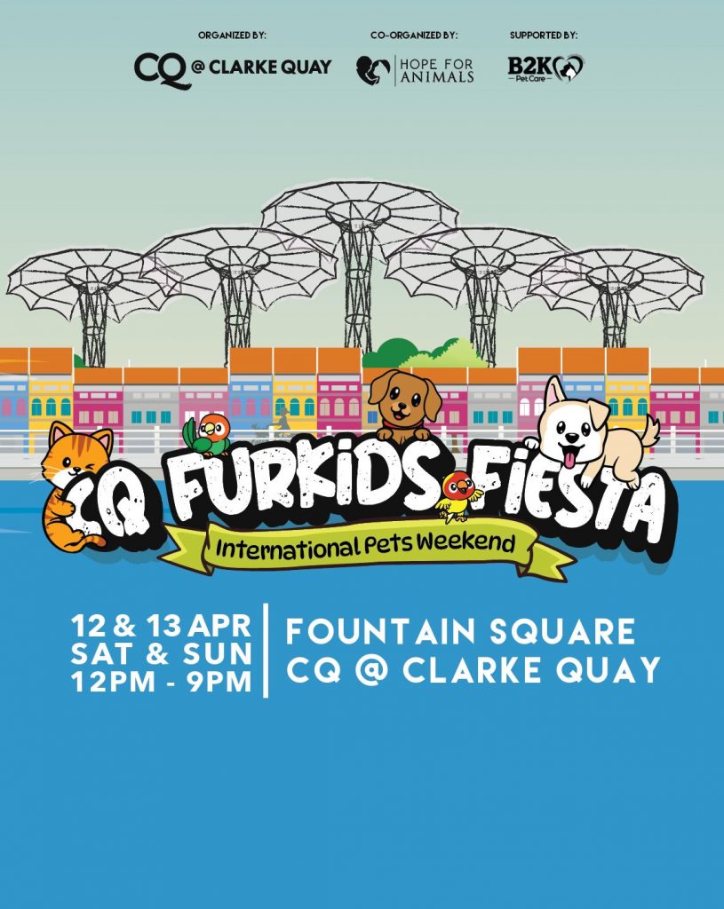Furkids Fiesta Returns to CQ @ Clarke Quay for a Paw-some National Pet Day Celebration - Alvinology