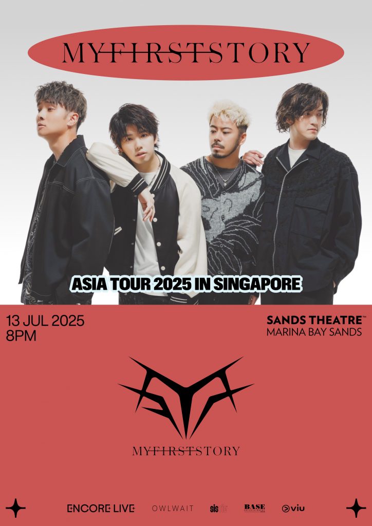 My First Story Announces First-Ever Singapore Concert — Tickets on Sale Now - Alvinology