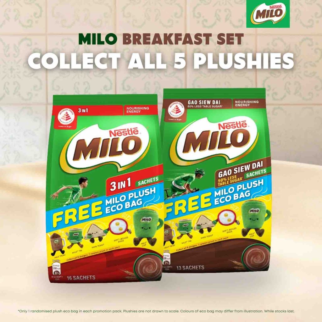 MILO Celebrates 75 Years in Singapore with Adorable Limited-Edition Set Meal Plushies MILO Celebrates 75 Years in Singapore with Adorable Limited-Edition Set Meal Plushies - Alvinology