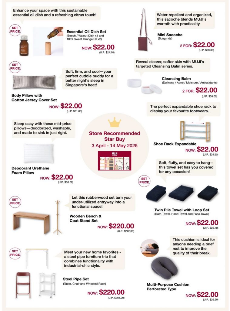 MUJI Celebrates 22 Years in Singapore with Exclusive Deals and New Store at Great World MUJI Celebrates 22 Years in Singapore with Exclusive Deals and New Store at Great World - Alvinology