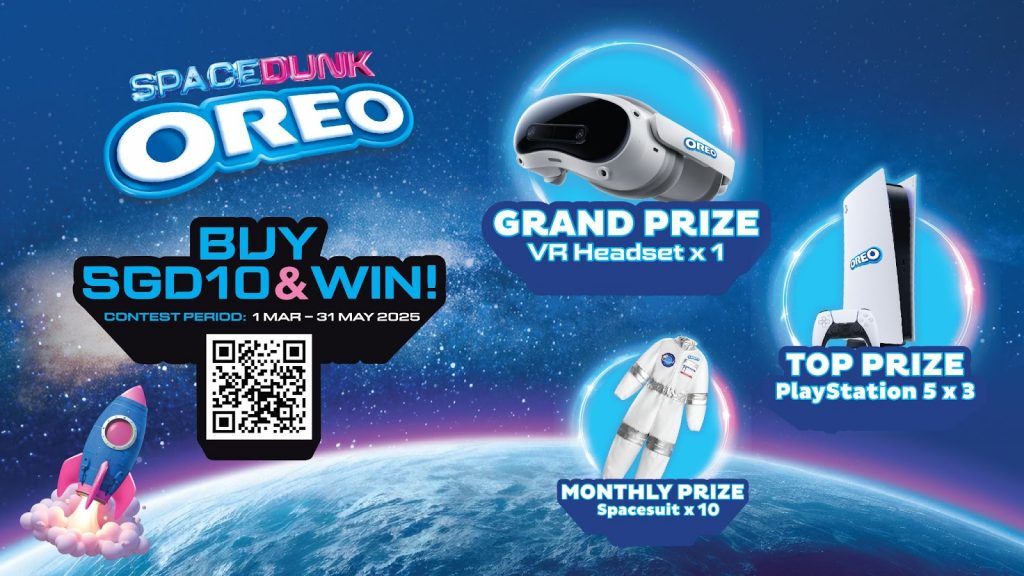 OREO Makes Space History with First-Ever Cookie Dunk in the Milky Way and Launches New Spaceburst Cream Flavor in Singapore - Alvinology