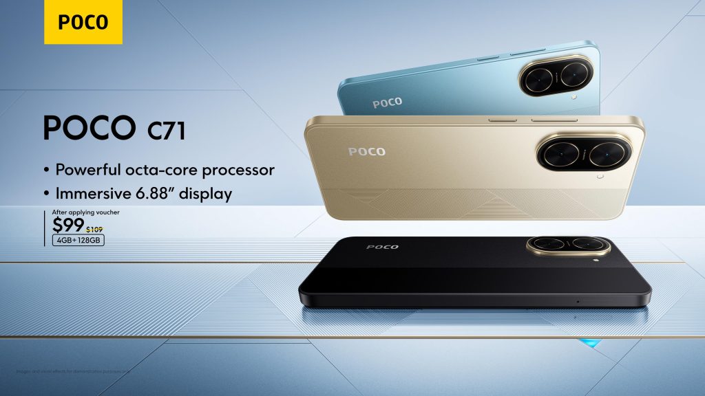 POCO C71 Redefines the Entry-Level Smartphone Game with Flagship-Style Performance and Features - Alvinology