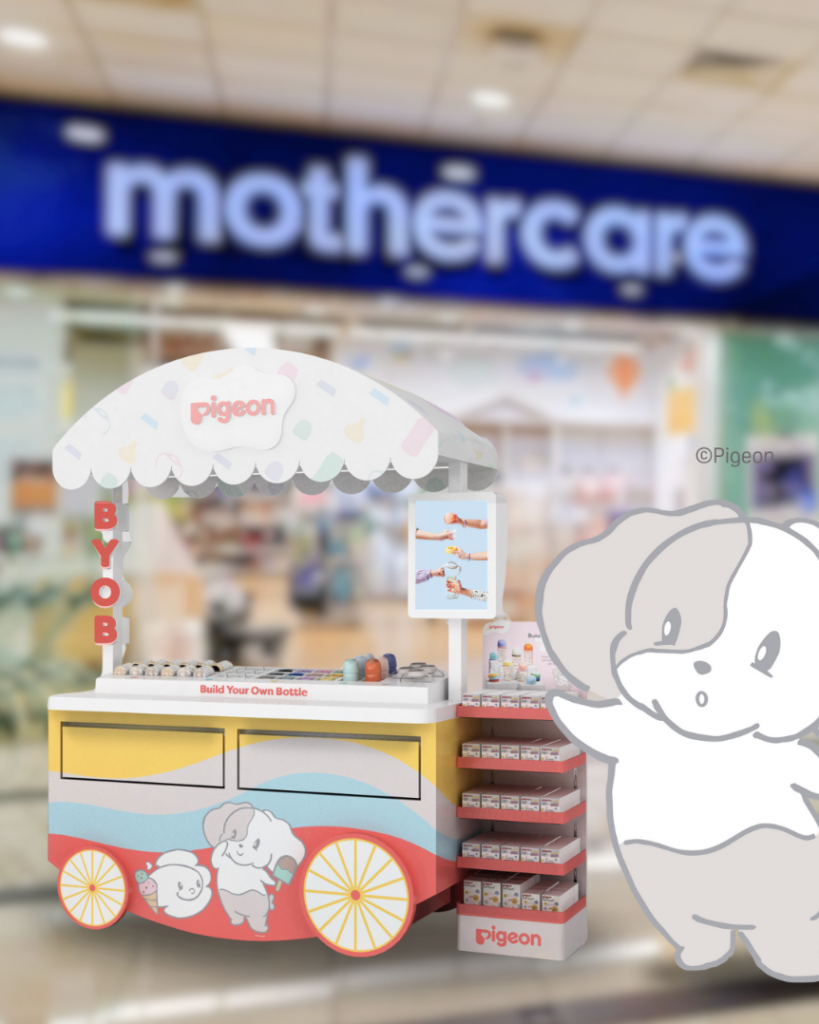Pigeon Singapore Introduces Customisable Baby Bottles with Exclusive BYOB Pop-Up at Mothercare - Alvinology